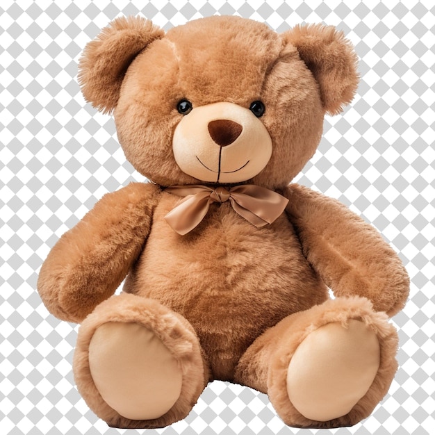 PSD teddy bear isolated on transparent background psd file format