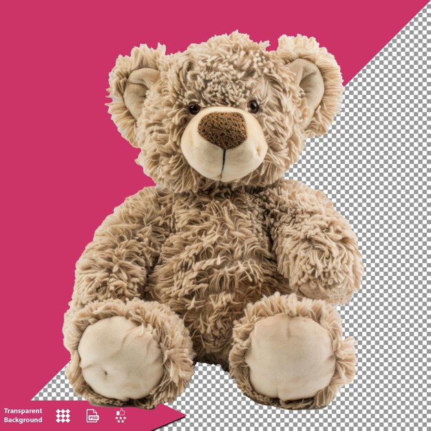 A teddy bear with a pink background that says  teddy