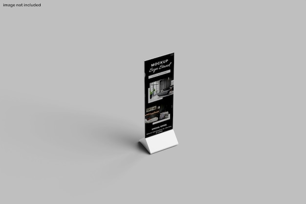 Teken stand mockup