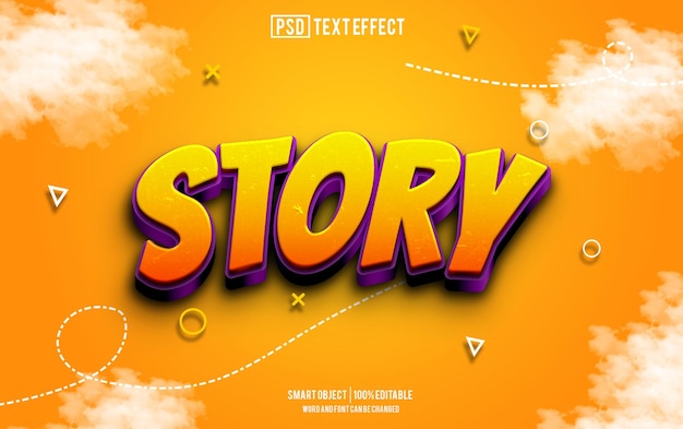 tekst-effect lettertype bewerkbare typografie 3D-tekst