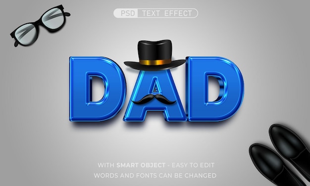 Tekst-effect voor Vadersdag