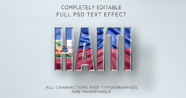 PSD tekst haiti
