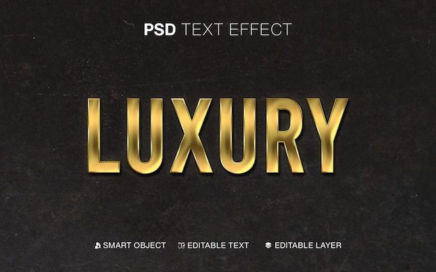 Teksteffect Luxe