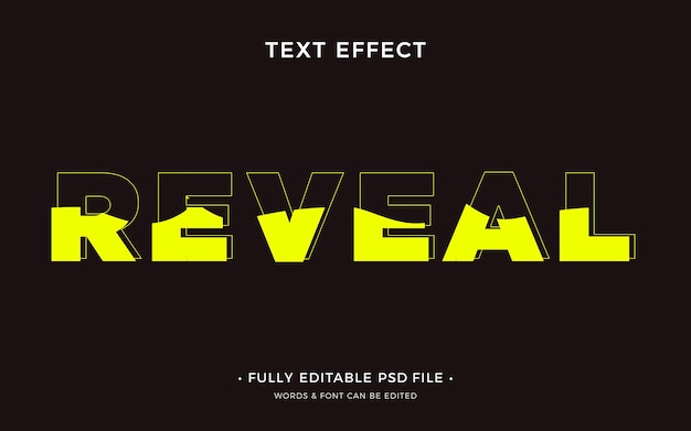 Teksteffect onthullen