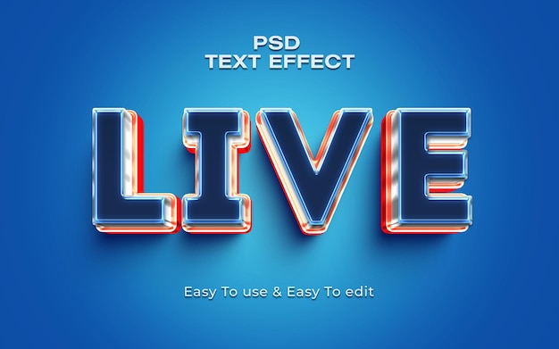 PSD tekststijleffect bewaken