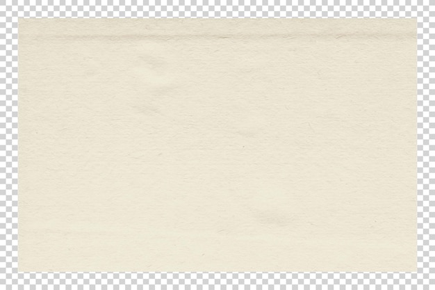Tekstura papieru PSD na przezroczystym tle