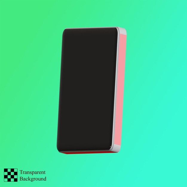 telefon komórkowy ilustracja 3d
