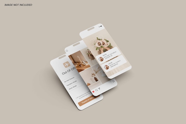 Telefon-skärm-Mockup