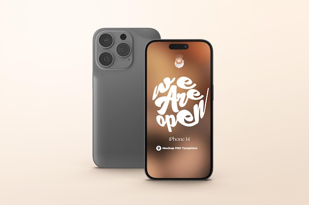 telefon z zdjęciem telefonu, który mówi, że jesteśmy otwarci
