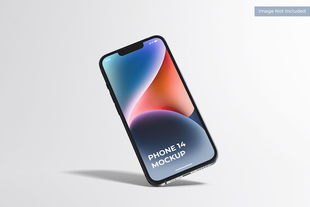 Telefoon 14 mockup vooraanzicht