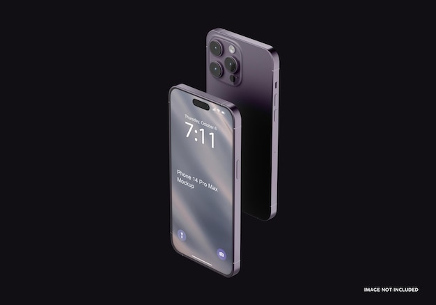 Telefoon 14 pro max mockup