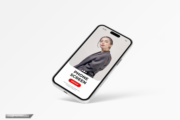 Telefoonscherm mockup