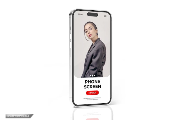 PSD telefoonscherm mockup