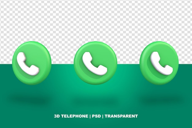 Telephone transparent