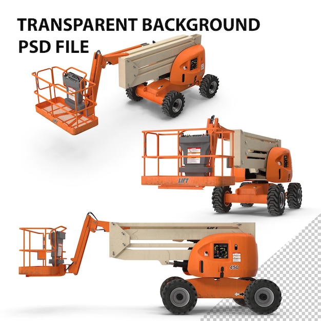 PSD telescopic boom lift generic png