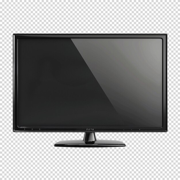 Television isolated on transparent background