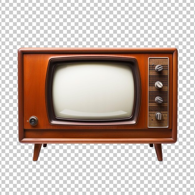 Television isolated on transparent background