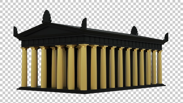 PSD tempel op transparante achtergrond 3d-rendering illustratie