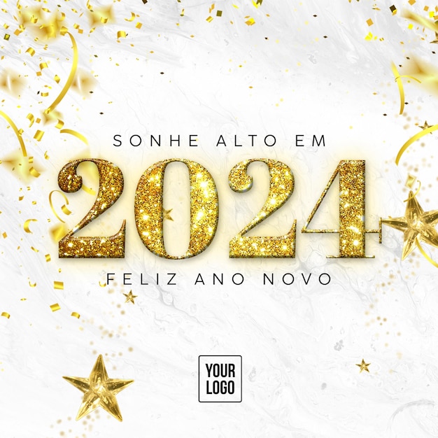 Template Ano novo 2024