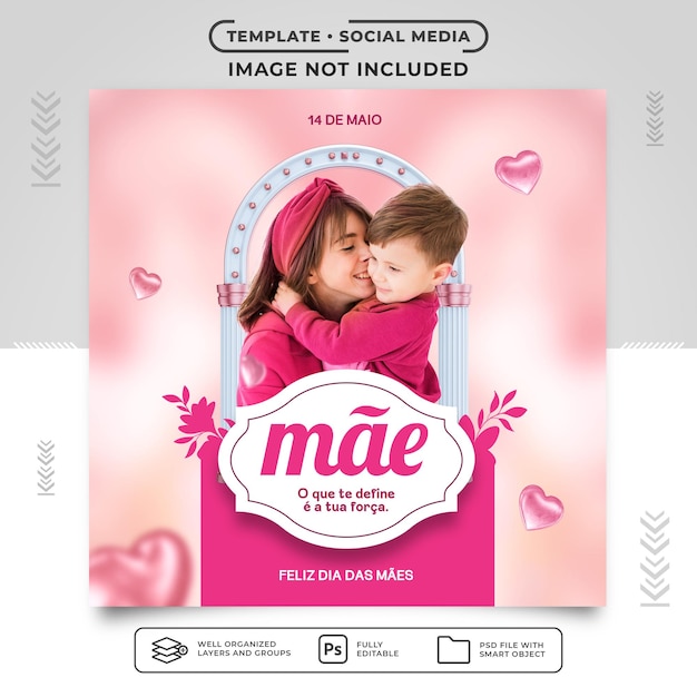 Template feed Happy Mother's Day
