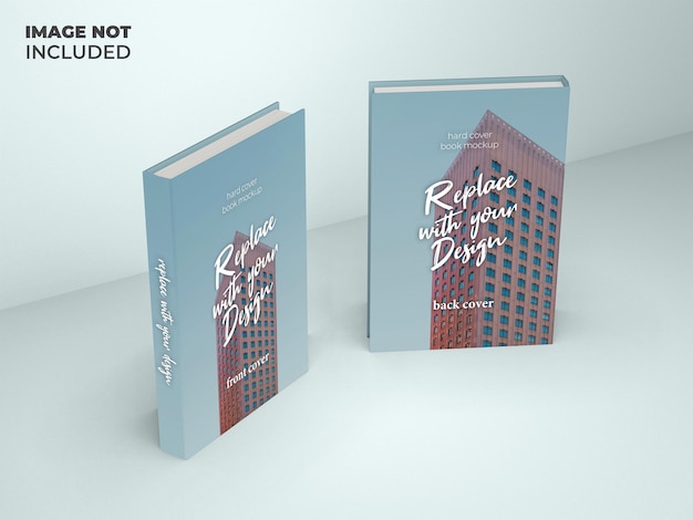 Template mockup cover book