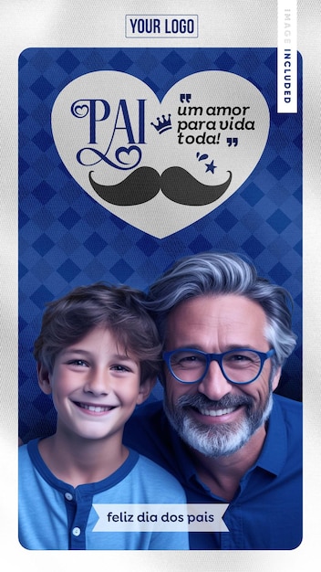 template stories father a love for life