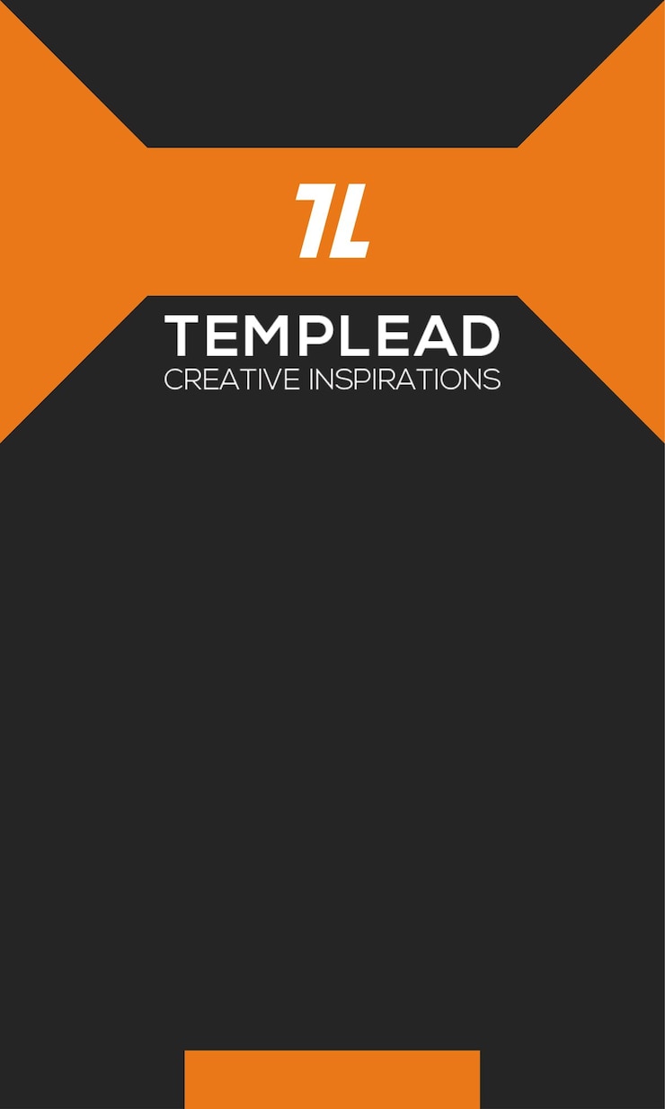 PSD templead - creatieve inspiratie flyer