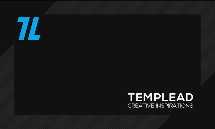 PSD 비즈니스 및 기업 사용을 위한 templead creative inspiration 로고