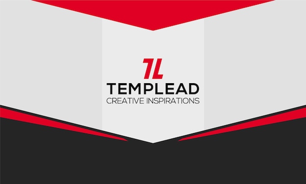 Templead-foldet brochure: Kreativt og moderne virksomhedsdesign