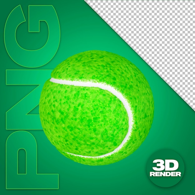 Premium PSD Tennis ball 3d
