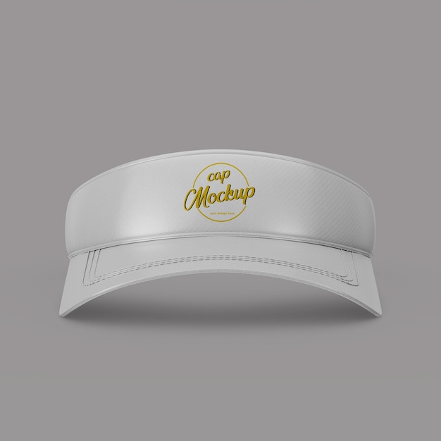 Tennis cap mockup