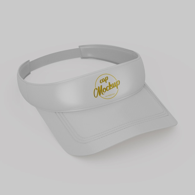 PSD tennis cap mockup