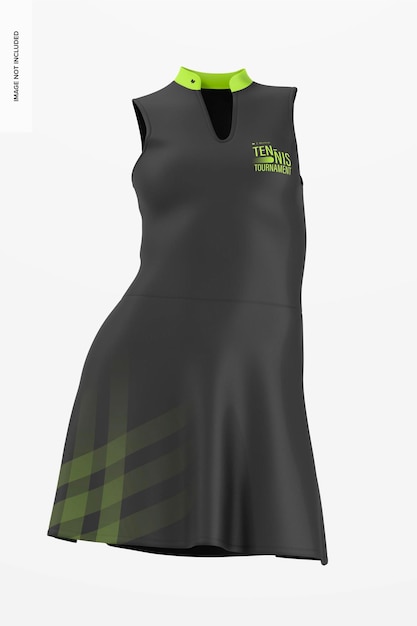 tennis dress mockup