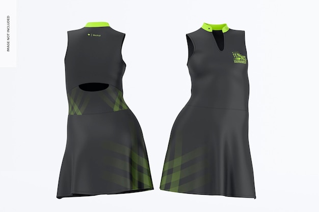 Tennis Dresses Mockup