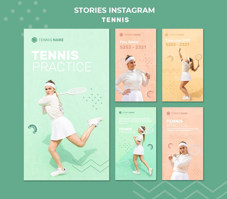 PSD テニス練習instagramストーリー