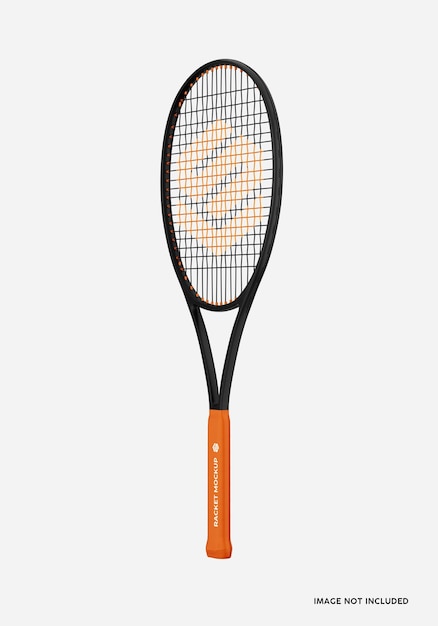 PSD tennis racket mockup