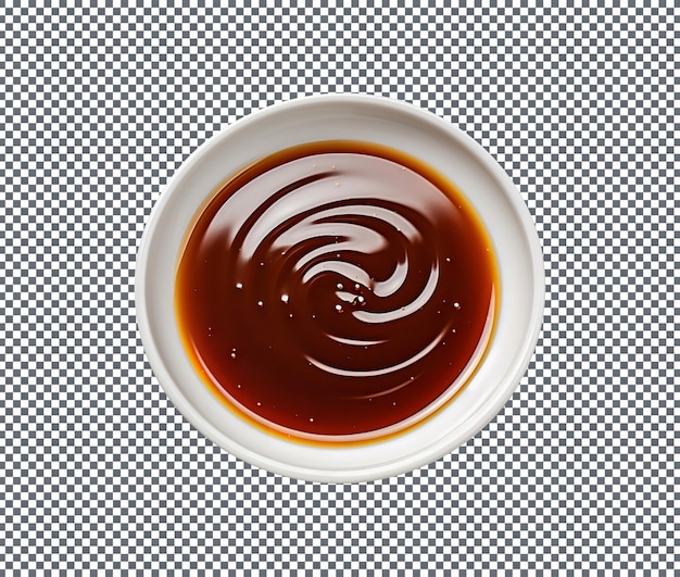 Teriyaki sauce isolated on transparent background