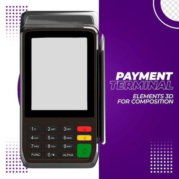 PSD terminal płatniczy kartą kredytową 3d