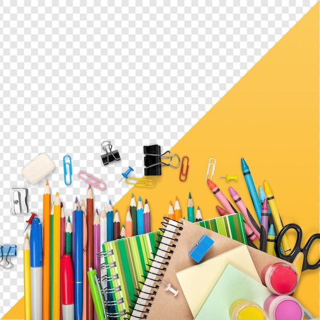 Terug naar school benodigdheden