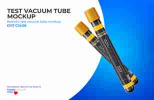 PSD test vacuum tube mockup