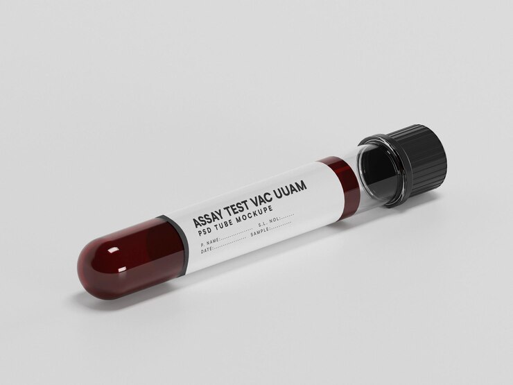 PSD test vacuum tube mockup