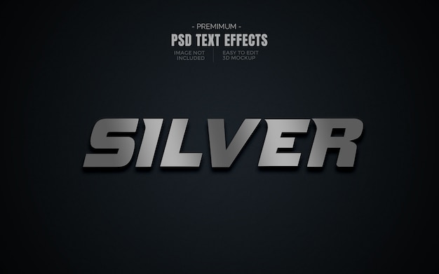 Next text 3d effect mockup