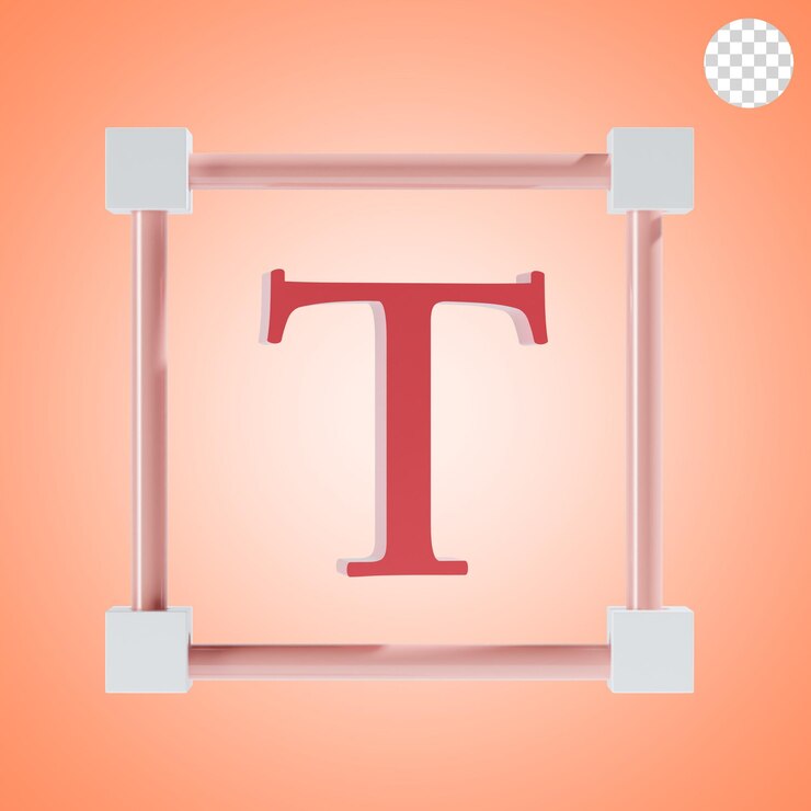 PSD 3d 文字符號圖示