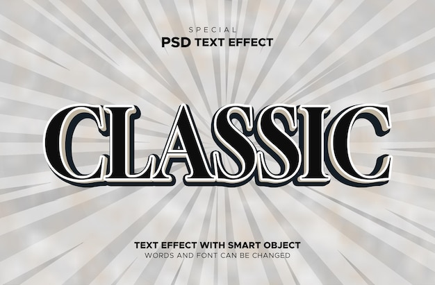 Text Effect editable smart object