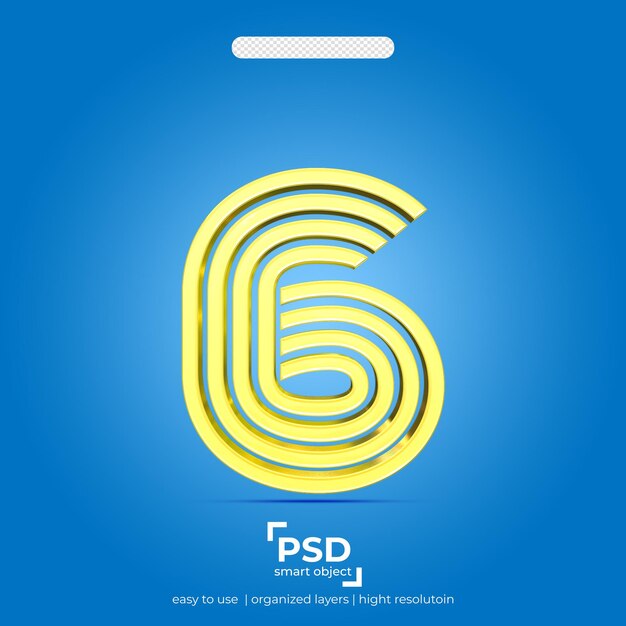 PSD 6행의 텍스트 효과