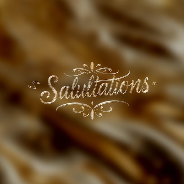 text effect on matellic background glamorous champagne with gold fluid appearance background pr