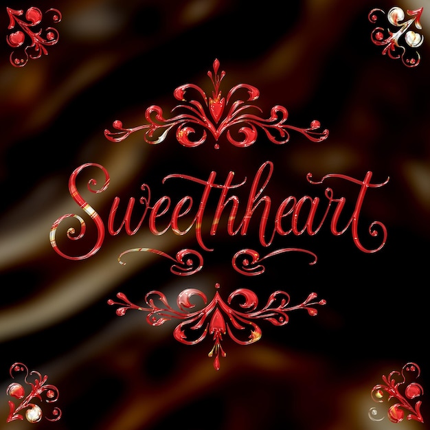 text effect on matellic background opulent metallic with tigers eye brown fluid appearance back