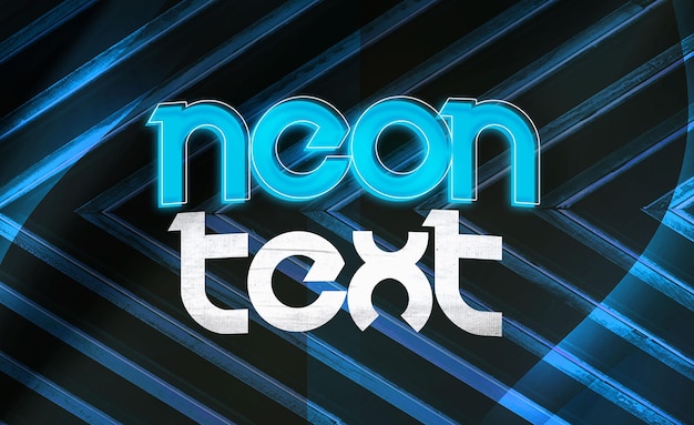 Text effect template