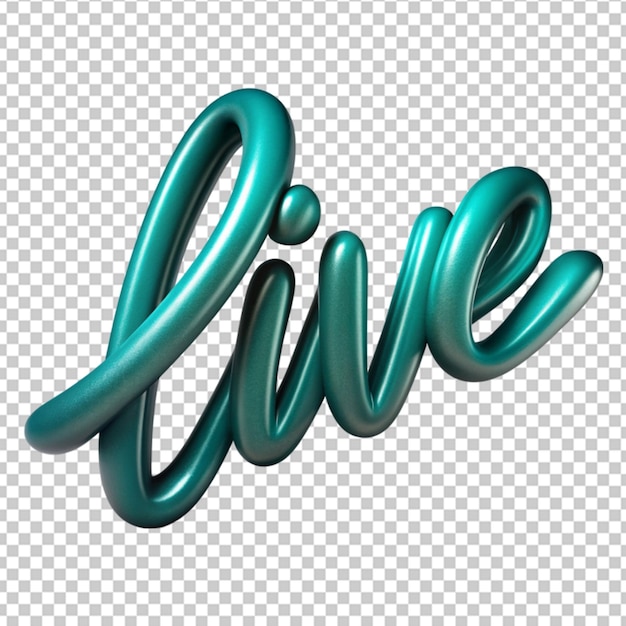 PSD text live