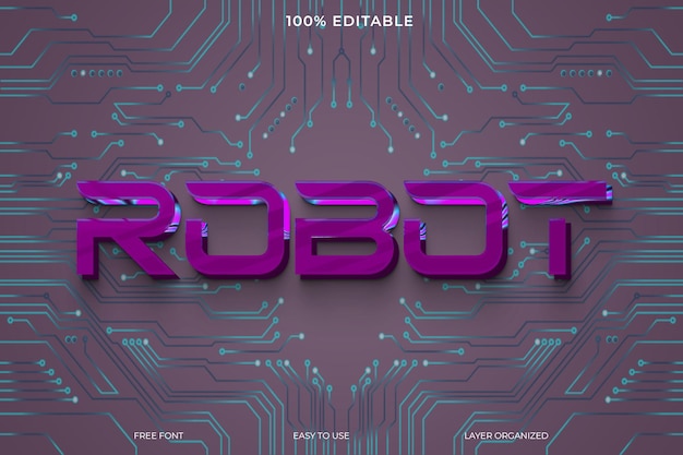Text Style Effect PSD